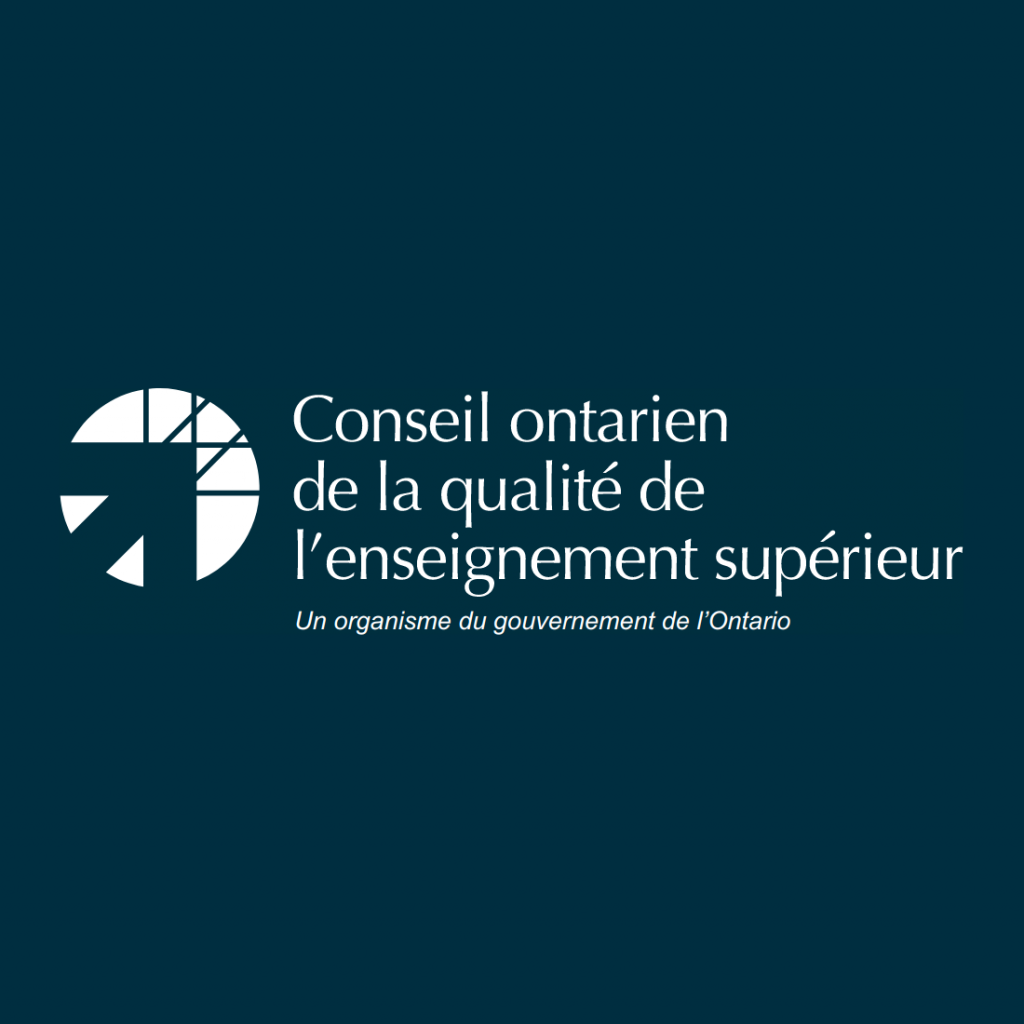 Conseil ontarien de la qualité de l’enseignement supérieur – Un organisme du gouvernement de l’Ontario