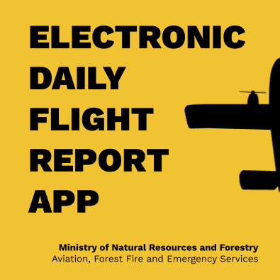 Electronic Daily Flight Report App